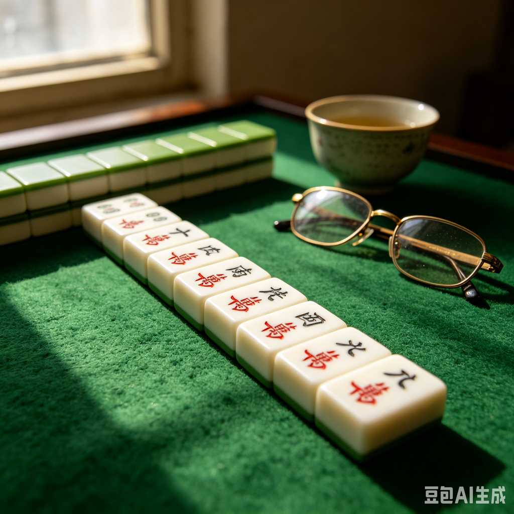 colorful mahjong score chips