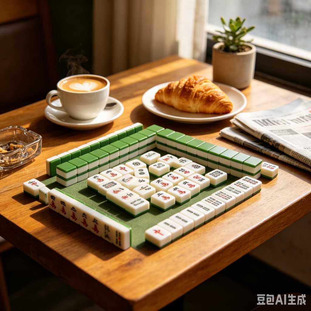 hand carved mahjong tiles